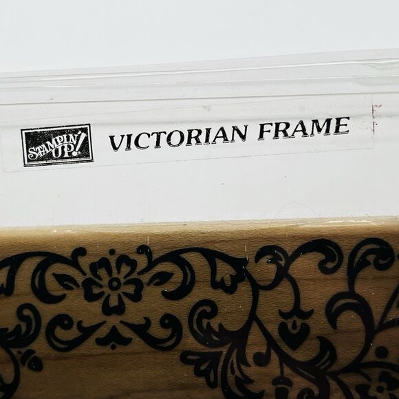 Victorian Stampin Up! Rubber Stamp Set of 7 Victorian Vintage 1999 - Picture 8 of 9